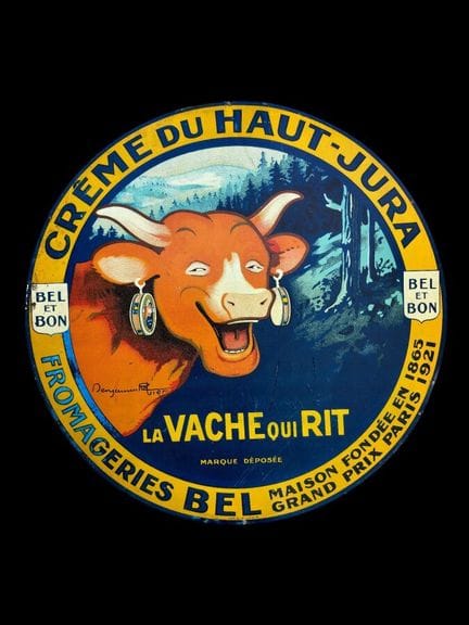 LA VACHE QUI RIT - 1925 circa

Firmato «Benjamin R