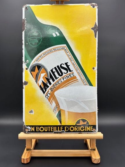 BIRRE LA MEUSE - 1930 circa

Rara targa pubblicita