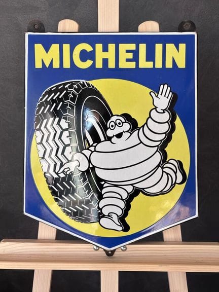 MICHELIN - c.1960
Pneu Camion -

Rare plaque émail
