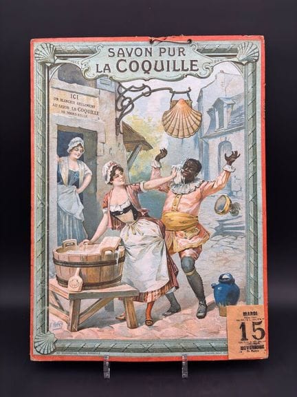 SAVON LA COQUILLE - c.1907

Signé « A.Yopky»

Rare