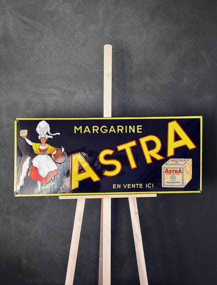 MARGARINE ASTRA - c.1930

Plaque émaillée publicit