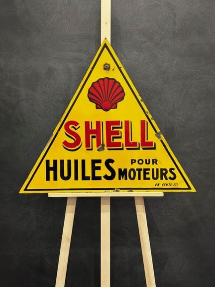 SHELL - 1930 circa

«Olio per motori»

Targhetta p