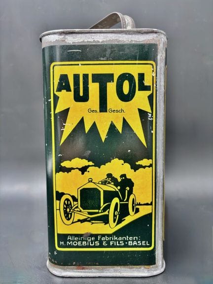 HUILE AUTOL - c.1920-30

Rare bidon d'huile automo