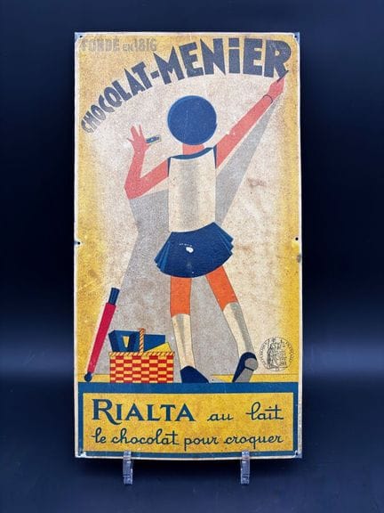 CHOCOLAT MENIER - c. 1930 

Rare affichette public