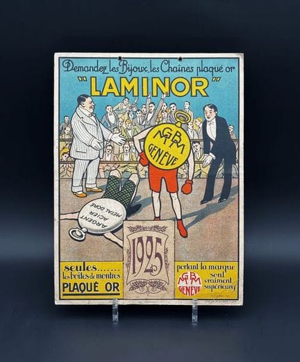 LAMINOR - 1925 circa

Raro cartoncino pubblicitari