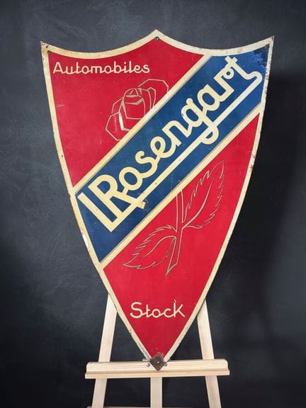 AUTOMOBILES ROSENGART - c.1930
« STOCK»

Rare et i