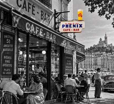 BIÈRE PHÉNIX Café Bar - c.1950
«Les bières de luxe