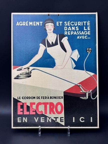 ELECTRO - c.1930

Signé « Hella ARNO»

Rare carton