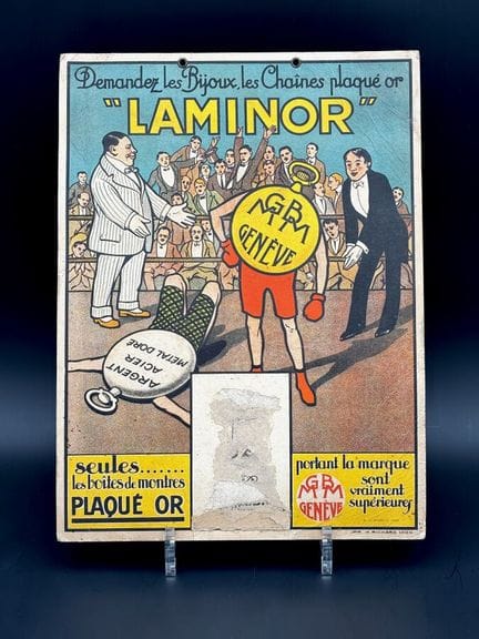 LAMINOR - 1925 circa

Raro cartoncino pubblicitari