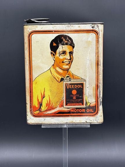 OLIO VEEDOL - 1930 circa

Raro bidone pubblicitari