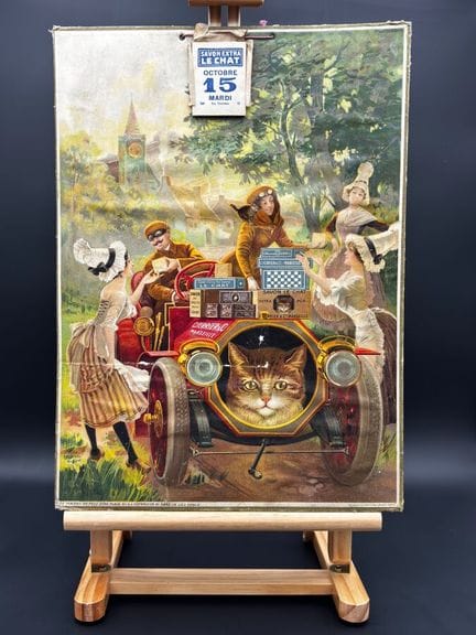 SAVON LE CHAT - 1912 circa

Insolito cartoncino pu