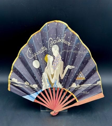 CIGARETTES BATSCHARI - c.1920

Signé «Robert POLAC
