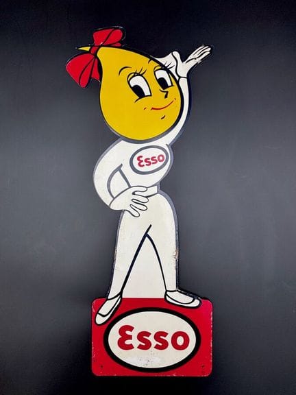 - ESSO Pin-Up - 1960 circa

«La goccia d’olio - la