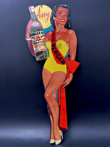 - BERGER 45 Pin-UP -c.1940-50

«Miss BERGER - Any»