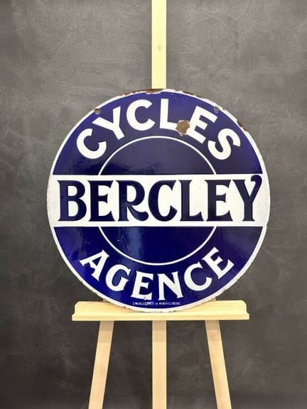 CYCLES BERCLEY - 1920 circa
«Agenzia»

Targa pubbl