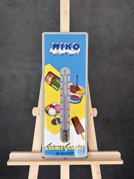 MIKO - c.1950

«Crèmes glacées»

Thermomètre émail
