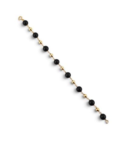 Pulsera de oro amarillo de 18 quilates (750‰) con 