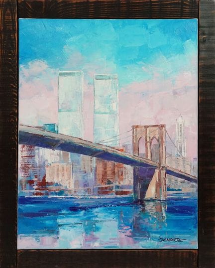 Alain DEMARTE (1944 - 2015)
«Pont Brooklyn», 2000
