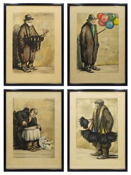 Georges TOURNON (1895 - 1961)
I piccoli mestieri
S