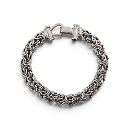 Pulsera de plata 
Longitud: 20 cm
Peso: 22,6 g
(le