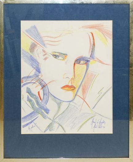 Manuel D'AGUIGUERAS
«La gelosa», 1991
Matite color