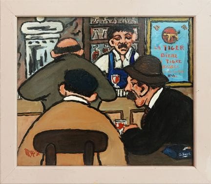 Jean-Claude MAAS (nato nel 1946)
Enoteca
Olio su c