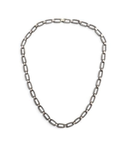 Collana in argento con maglia a corda
Lunghezza: 7