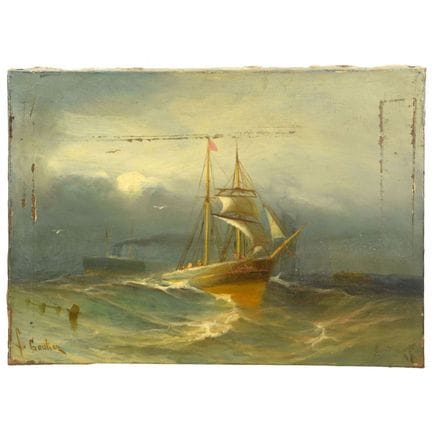 François GAUTIER (1842 - 1917)
Barcos de vela y de
