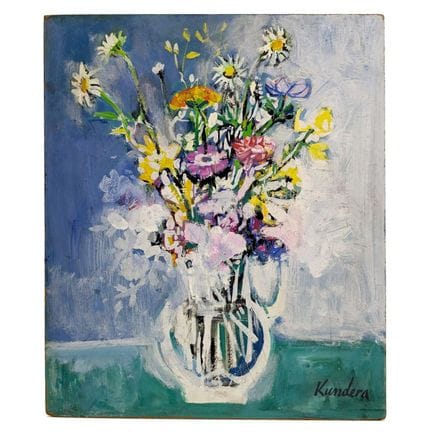 Rudolf KUNDERA (1911 - 2005)
Ramo de flores en un 
