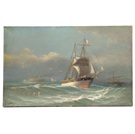 François GAUTIER (1842 - 1917)
Veleros y barcos de