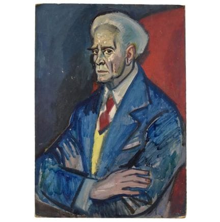 Rudolf KUNDERA (1911 - 2005)
Ritratto di uomo
Olio