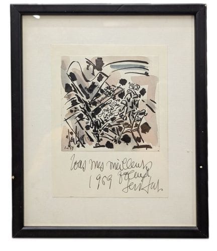 GEN PAUL (1895 - 1975)
Biglietto di auguri "Il clo