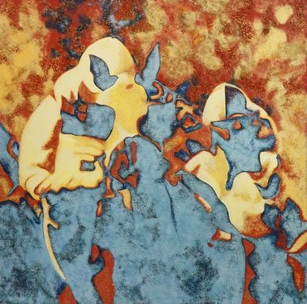 Ecole du XXe s.
«Le jockey», 1992
Huile sur toile
