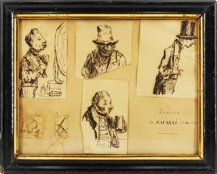 Paul GAVARNI (1804 - 1866), attribuito a
Studi
Dis