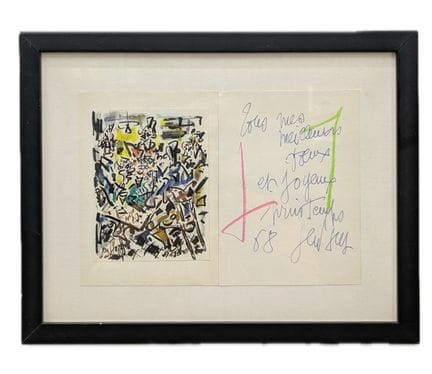 GEN PAUL (1895 - 1975)
Cartolina di auguri "I gioc