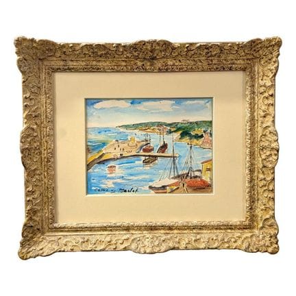 Elisée MACLET (1881 - 1962)
Il porto di Cassis
Gua