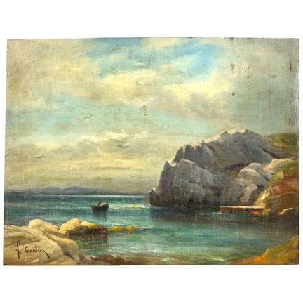 François GAUTIER (1842 - 1917)
A orillas del mar
Ó