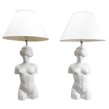 Giulio CINIGLIA (1931 - 2007)
Pair of anthropomorp