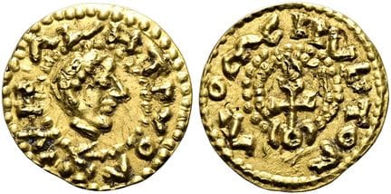 BYZANCE. IMITATION ORIENTALE DE MONNAIES BYZANTINE