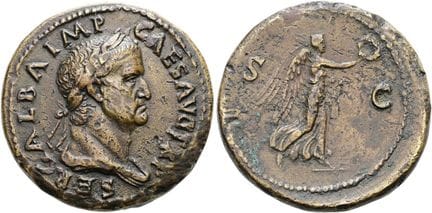MONNAIES ROMAINES DE LA COLLECTION E. FRIEDRICH.  