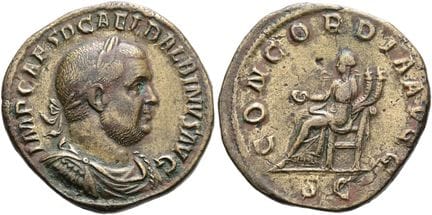 ÉPOQUE IMPÉRIALE ROMAINE.  Balbinus, 238 apr. J.-C