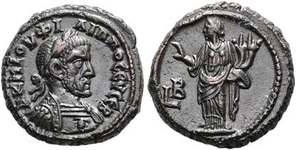ROMAN PROVINCIAL COINS. NORTH AFRICA. ALEXANDRIA. 
