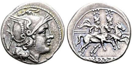 ROMAN REPUBLIC. ANONYMOUS COINS, 280–211 B.C. Anon