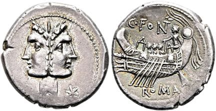 ROMAN REPUBLIC. ROMAN REPUBLIC AFTER 211 B.C. C. F