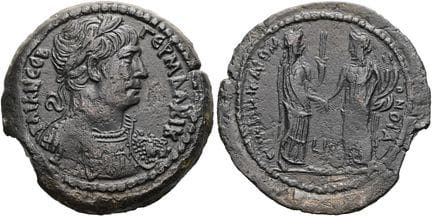 ROMAN PROVINCIAL COINS. NORTH AFRICA. ALEXANDRIA. 