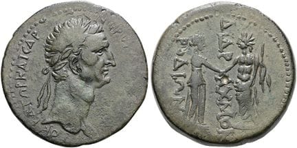 ROMAN PROVINCIAL COINS. CARIA. RHODES. Nerva, 96–9