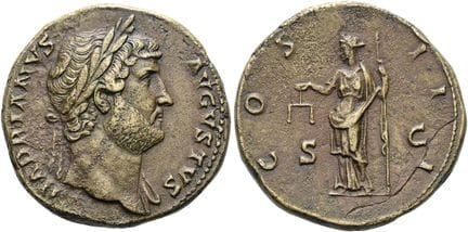 MONNAIES ROMAINES DE LA COLLECTION E. FRIEDRICH.  