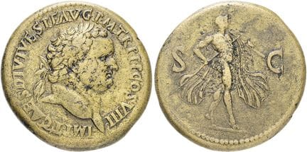 ÉPOQUE IMPÉRIALE ROMAINE.  Titus, 79 - 81 apr. J.-