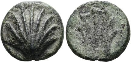 ROMAN REPUBLIC. AES GRAVE. Anonymous, 240–225 B.C.