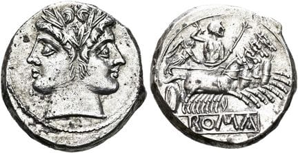 ROMAN REPUBLIC. ANONYMOUS COINS, 280–211 BC. Anony